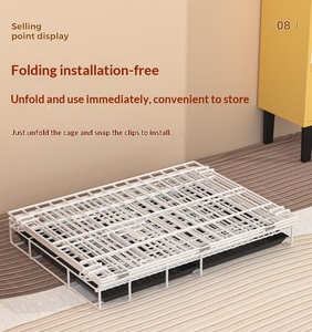 Jaula Plegable para Gatos de Tamaño Mediano, para Interiores y Exteriores, Duradera y Transpirable, Jaula de Cría para <span class=keywords><strong>Conejos</strong></span>, Jaula Comercial de Lujo para <span class=keywords><strong>Conejos</strong></span> - Product Image 4