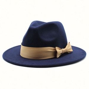 Sombreros Fedora de Ala Ancha de Dos Tonos para Exteriores, Unisex, Venta al por Mayor 2022 - Product Image 4