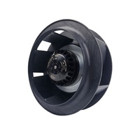 Kipas Sentrifugal Lengkung Mundur FLW250 EC110V 100W 1250m³/h(736CFM) CE RoHS untuk Chassis Akuisisi Data