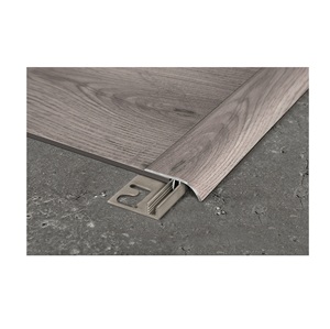 Finitions en bois LVT à courbe nulle et finitions anodisées Profils en aluminium pour revêtement de sol de connexion - Product Image 1
