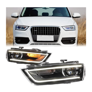 Faro <span class=keywords><strong>Q3</strong></span> 2012-2016 di aggiornamento fari LED Plug and Play modificato lampada anteriore indicatori di direzione luce di marcia diurna per <span class=keywords><strong>Audi</strong></span> - Product Image 1