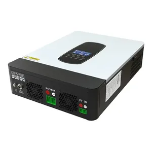 하이브리드 인버터 태양광 시스템 1800W 3KW 3.8KW 6.2KW 가정 전력 내장 최대 110A MPPT 태양 충전