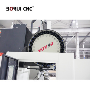 เครื่องกัดซีเอ็นซีแบบโครงเหล็ก BR2216 สำหรับงานหนัก พร้อมหัวกัดเดี่ยว BT50 สำหรับงานกลึงโครงสร้างเชื่อมขนาดใหญ่ - Product Image 4