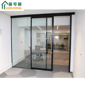 Lukliving accessoires en aluminium pour portes coulissantes et fenêtres dernières portes coulissantes <span class=keywords><strong>anti</strong></span>-<span class=keywords><strong>bruit</strong></span> modernes - Product Image 6