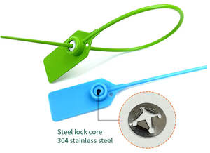 ซีลพลาสติกแบบใช้ครั้งเดียว ป้องกันการงัดแงะ สำหรับ<span class=keywords><strong>รถ</strong></span><span class=keywords><strong>บรรทุก</strong></span> ขนส่งสินค้า โลจิสติกส์ - Product Image 3