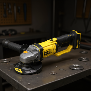 Amoladora Angular Inalámbrica Stanley Fatmax de 18V, Herramienta de Corte y Pulido con Disco de 115mm - Product Image 3