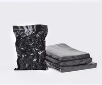 Sacs sous vide noirs anti-humidité prêts à l'emploi avec surface gaufrée thermoscellable pour riz et autres aliments, utilisation au congélateur