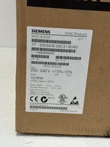 6SE64362BC318DA0 MICROMASTER 430 18.5กิโลวัตต์ 200-240โวลต์ IP20 PLC - Product Image 1