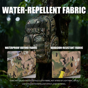 Mochila Táctica Deportiva para Hombre, con Múltiples Compartimentos, Resistente al Agua, de Gran Capacidad, con Cierre, para Caza y Senderismo al Aire Libre - Product Image 5