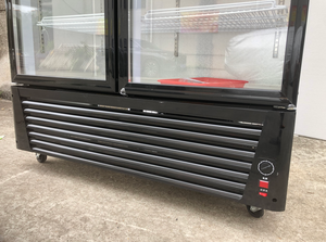 Réfrigérateur-congélateur commercial vitré 1 porte, capacité 280L, vitrine de présentation, modèle 2026, en promotion - Product Image 6