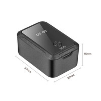 GF09 App contrôle Mini GPS localisateur magnétique de voiture pour animaux de compagnie enregistrement vocal moniteur de Position véhicule moto camion chien GPS Tracker