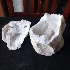 Roche de Quartz naturel brillant, pierre en cristal naturel, géode, Agate blanche, pour cadeaux, vente en gros, - Product Image 4