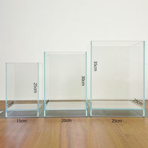 Akuarium Kaca Ultra Jernih Grosir Pabrik Ikan, Akuarium Persegi Panjang & Aksesoris, Kaca Ekstra Putih, Akuarium Tanpa Perlengkapan - Product Image 2