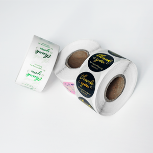 Wholesale Custom Adhesive <strong>Vinyl</strong> Waterproof <strong>Sticker</strong> Roll Labels <strong>Maker</strong> with Four-color Printing for Candle Use - Product Image 3