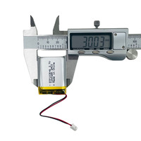 Batterie Lipo semi-solide rechargeable 3,7 V 1200 mAh 1300 mAh du fabricant 103040 pour appareils de massage et de beauté