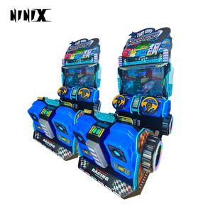 Simulateur de conduite de voiture de course pour enfants, machine de jeu d'arcade automobile, jeux à monnayeur - Product Image 2