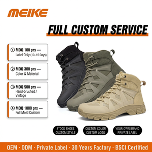 Botas Tácticas Ligeras para <span class=keywords><strong>Hombre</strong></span>, Personalizadas de Fábrica, RTS, de Media Caña, Transpirables, con Suela de Goma, para Exteriores, Trabajo, Senderismo en el Desierto, Deportivas - Product Image 2
