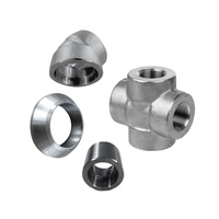90 Deg 1/2 ", ACIER INOXYDABLE ASTM A182-F316L/316/DOUBLE CERTIFIÉ, EMBOUTS À SOUDER, Coude 3000 LB ASME B16.11