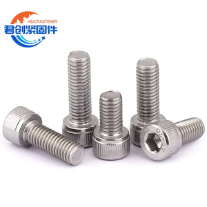 Tornillos y Pernos de Cabeza Cilíndrica con Hexágono Interior de Acero Inoxidable 304 A2-70, M3-M10 DIN912 - Product Image 1