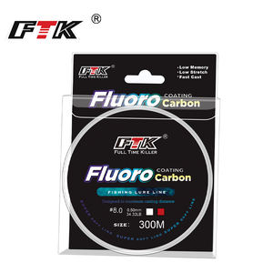 FTK-<span class=keywords><strong>Fil</strong></span> de pêche en nylon monofilament <span class=keywords><strong>fluorocarbone</strong></span>, 300m - Product Image 3
