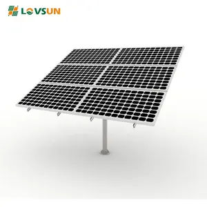 Wholesale Dual Axis Sun Tracker Sistem Pelacakan Panel Tenaga Surya/Solar Panel Mounitng Sistem Rack Mount