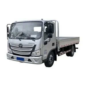 4x2 single cabin 4ton 5ton 6ton light duty diesel cargo vans type truck used lorry truck photon cargo truck