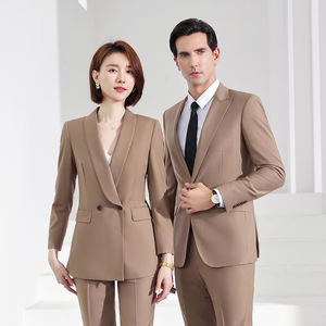 Traje Profesional Azul de Alta Gama para Mujer, Estilo Formal, Elegante, para Conferencista, Conjunto de Traje Fotogénico - Product Image 3