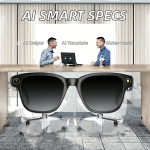 Gafas Inteligentes con IA de Función Completa, Cámara de 8MP, Traducción, Preguntas y Respuestas con IA, 1080P, Antivibración, Anti-Luz Azul, Táctiles, IP65, Carga Tipo-C, 300mAh - Product Image 3