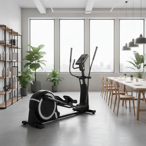 Máquina Elíptica Eléctrica de Alta Resistencia, Silenciosa, Comercial, para Gimnasio, con Pantalla LED y Resistencia Magnética - Product Image 1