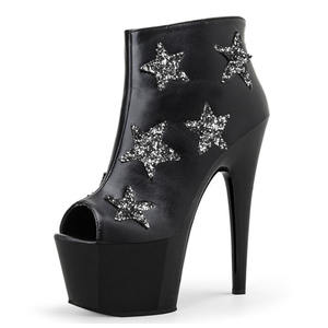 Chaussures à plateforme pour femmes de 17 cm, chaussures de fétiche, danseuse de pole, stripteaseuse, mode sexy, <span class=keywords><strong>grande</strong></span> danseuse de club, gothique, robe complète, chaussures de fétiche, chaussures de drag - Product Image 3