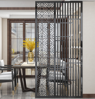 Chine Chambre Diviseur Laser Coupé Titane Panneau Doré Couleur 304 En acier inoxydable Écran de Partition