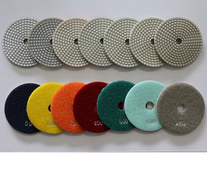 Granit Glas fliesen Polier pad Harz Nass-und Trocken polier pads Diamant boden geschliffener Marmor 3mm Schleif scheibe DEYI 800 400 - Product Image 3