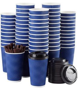 Reutilizable, respetuoso del medio ambiente de <span class=keywords><strong>la</strong></span> taza de café con tapa y funda de silicona Durable taza té <span class=keywords><strong>libre</strong></span> de BPA - Product Image 1