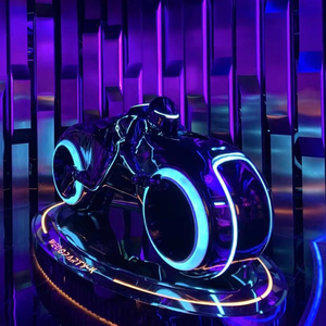 Scultura Futuristica di Moto con Colore Regolabile per Decorazione di Bar e Locali Notturni - Product Image 3