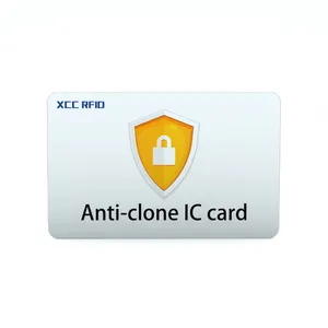Neue Technologie 13,56 MHz XCC S50 RFID Anti-Klon-IC-Karte, kompatibel mit Mifare 1K-Karte Clone Card Access