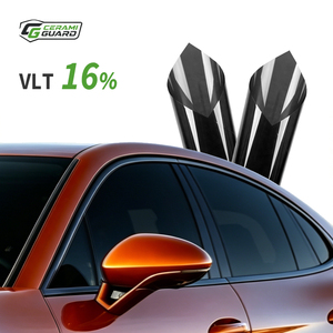 CeramiGuard <span class=keywords><strong>CRG</strong></span> IR PRO 15 16% VLT Lámina de Nano Cerámica PET para Ventanas de Auto, Película para Autos con Rechazo de IR del 97% y UV del 99%, Cambio de Color en 5 Años - Product Image 1