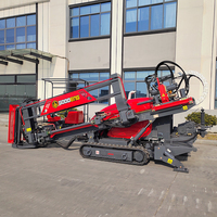 Буровая установка Goodeng Machine GS130-LS (13 тонн) для бестраншейного направленного бурения, малогабаритная установка для бурения скважин под трубопроводы
