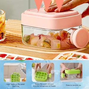 500/800ML Eco-Friendly Zenidoo Portable <b>Silicone</b> Ice Mold Food Grade Release Ice Maker Outdoor Water Bottle Summer Cooling Drink - Product Image 5