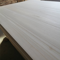 Harmonie de traitement personnalisée belle planche de cercueil en bois de paulownia pour l'amour