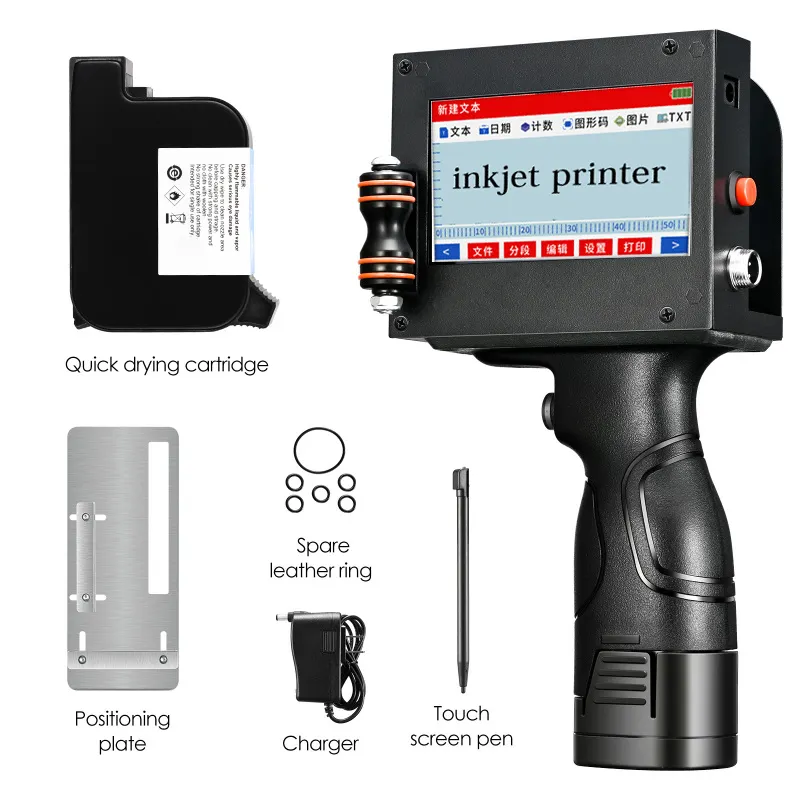 Goedkope Prijs Hoge Kwaliteit Draagbare Vervaldatum Handjet Machine Handheld Inkjet Printer Voor Verkoop