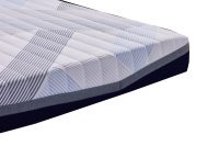 Matelas hybride silencieux à ressorts ensachés, soulagement de la pression, alignement de la colonne vertébrale, respirant, matelas Queen pour chambre à coucher