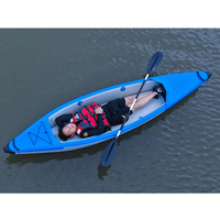 Funworldsport Kayak gonflable à haute pression pour personne simple ou double