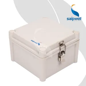 Saipwell/Saip IP65 fibbia in acciaio inossidabile ABS pressofuso custodia per alimentazione elettrica SP-002-191913 scatola di distribuzione in plastica