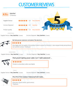 3 דרך t סוג t הוביל תאורה חיצונית מחבר חיצוני 2pin - Product Image 5