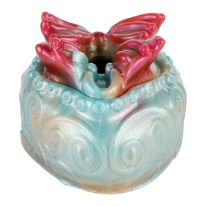 เครื่องช่วยสำเร็จความใคร่ GEEBA รุ่น Fantasy Butterfly Masturbator Monster Blue Flamer สำหรับผู้ชาย แบบถ้วย นุ่ม กระชับ คล้ายช่องคลอด ของเล่นทางเพศ ราคาขายส่ง - Product Image 6