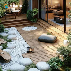 Perfect Vietnamese Crystal White <strong>Pebble</strong> Tumbled <strong>Stone</strong> for Landscaping - Product Image 5