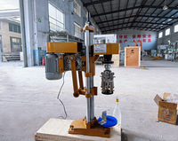 Machine de scellage et de capsulage portable automatique pour bouteilles en verre, bouteilles d'huile d'olive, bouteilles de liqueur, bouteilles en plastique, bouteilles à bouchon aluminium et boîtes de conserve filetées