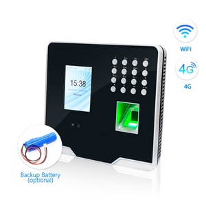 Máquina Integrada de Control de Acceso y Reconocimiento Facial Dinámico Alemán/Tailandés/Portugués y Software de Nómina con TCP y WiFi - Product Image 4