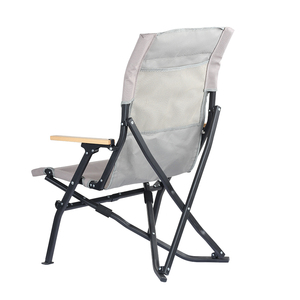 เก้าอี้สนามพับได้น้ำหนักเบา พกพาสะดวก สำหรับพักผ่อน ทนทาน เหมาะสำหรับตั้งแคมป์ พร้อมที่วางแขน - Product Image 3