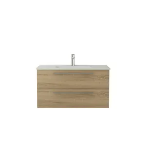 Lavabo de pared doble impermeable, resistente al agua mueble de baño, moderno, 1200